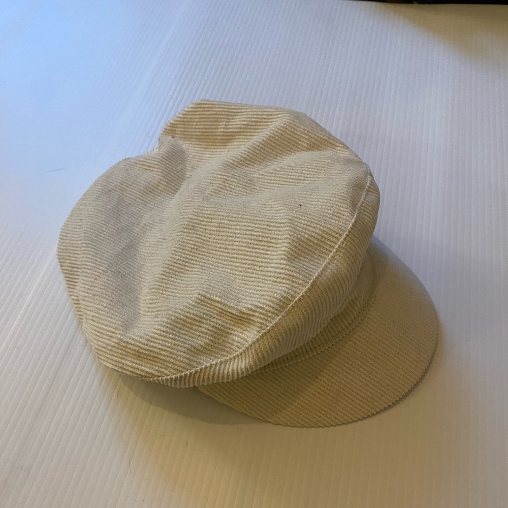 Lack of Color Corduroy Hat white